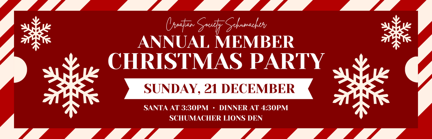 2025 Member Christmas Party - Adult Ticket